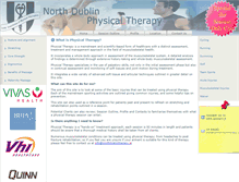 Tablet Screenshot of northdublintherapy.ie